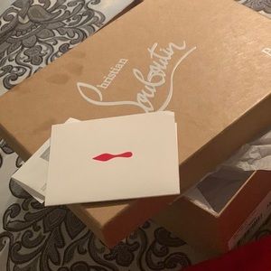 Christian Louboutin neon green so Kate pumps